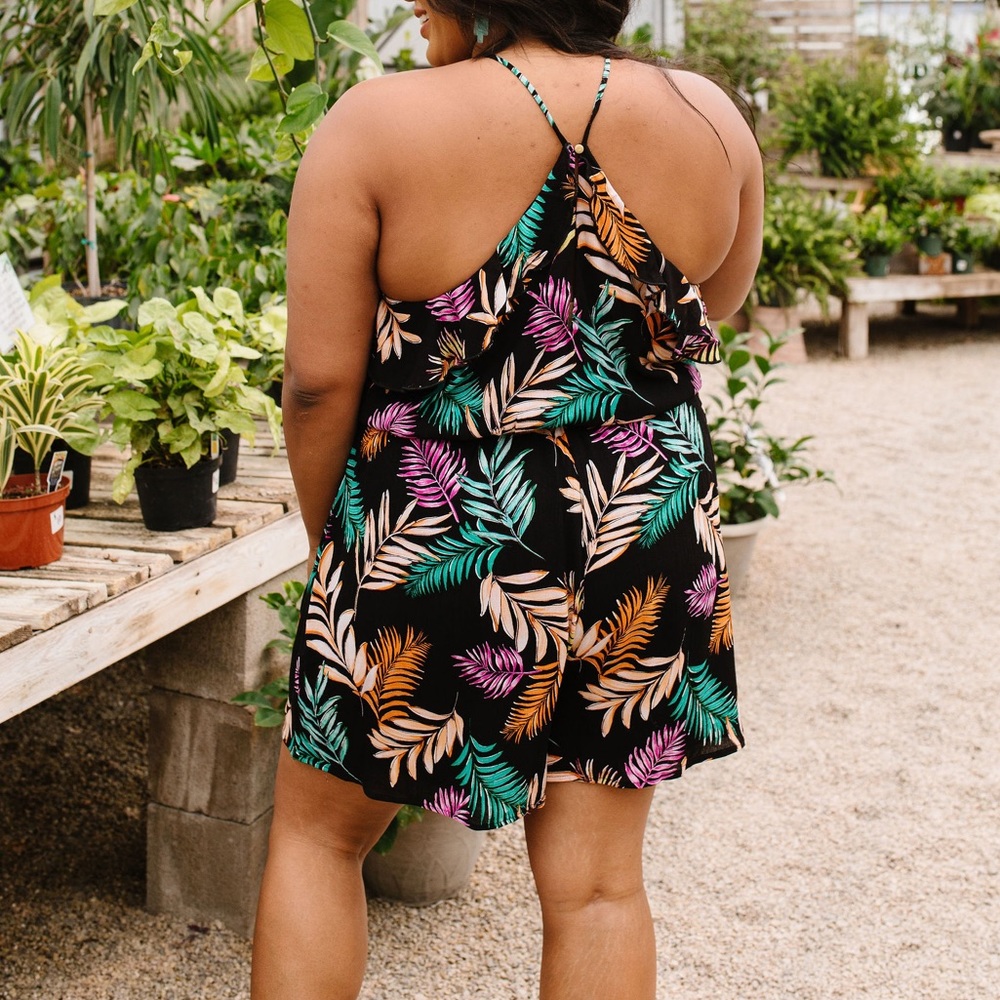 Tropic Palms Romper - Picture 12 of 13